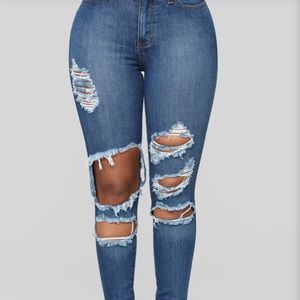 Fashion nova beach bum jeans